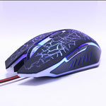 Gaming Mouse 8D 3200DPI Professional Gamer Adjustable Wired Optical Mice - Atom Oracle