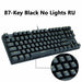 Wired Gaming Mechanical Keyboard 87/104keys Anti-Ghosting LED Backlit - Atom Oracle
