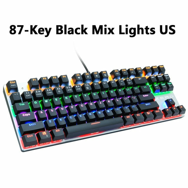 Wired Gaming Mechanical Keyboard 87/104keys LED Backlit | Atom Oracle