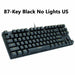 Wired Gaming Mechanical Keyboard 87/104keys Anti-Ghosting LED Backlit - Atom Oracle