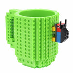350ml Creative Lego Coffee Mug Kids Adult Cutlery Cup - Atom Oracle