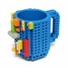350ml Creative Lego Coffee Mug Kids Adult Cutlery Cup - Atom Oracle