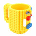 350ml Creative Lego Coffee Mug Kids Adult Cutlery Cup - Atom Oracle