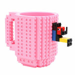 350ml Creative Lego Coffee Mug Kids Adult Cutlery Cup - Atom Oracle