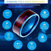 Fashion NFC Smart Digital Ring Android Couple Stainless Steel Rings Jewelry