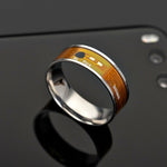 Fashion NFC Smart Digital Ring Android Couple Stainless Steel Rings Jewelry
