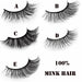 5 Pair 3D Natural Faux Mink Thick False Fake Eyelashes Makeup For Women 2020 - Atom Oracle