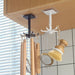Universal Hooks 360-Degree Rotatable Six-Claw Storage Hooks Bathroom Kitchen Organizer Rack